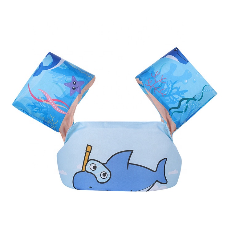 Children vest arm floating swimwear - Shark